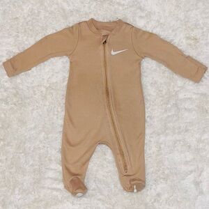 Nike Brown Kids Footie One Piece